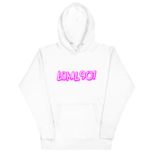 Load image into Gallery viewer, Lokal907 Pink Scratch Hoodie