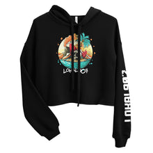 Load image into Gallery viewer, Lokal Lost Island Crop Hoodie