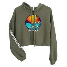 Load image into Gallery viewer, Midnight Sun Crop Hoodie