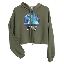 Load image into Gallery viewer, Lokal Light Up The Sky Crop Hoodie