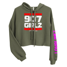 Load image into Gallery viewer, 907 Girls Crop Hoodie