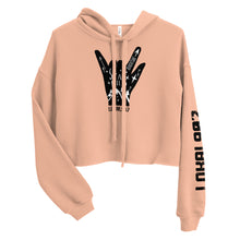 Load image into Gallery viewer, Stay Wild Crop Hoodie