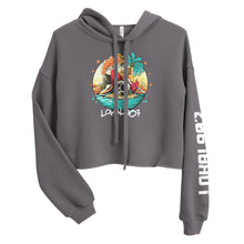 Load image into Gallery viewer, Lokal Lost Island Crop Hoodie