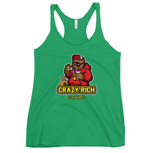 Load image into Gallery viewer, Women's Crazy Rich Racerback Tank