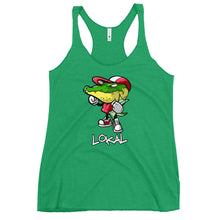 Load image into Gallery viewer, Women's Lokal Gater Racerback Tank