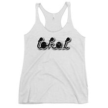 Load image into Gallery viewer, Women's Lokal Black Bubble Racerback Tank