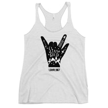 Load image into Gallery viewer, Women's Stay Wild Racerback Tank