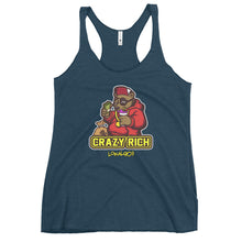 Load image into Gallery viewer, Women's Crazy Rich Racerback Tank