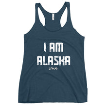 Load image into Gallery viewer, Women's I Am Alaska Racerback Tank