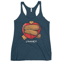 Load image into Gallery viewer, Women's Fixed-It Heart Racerback Tank