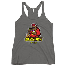 Load image into Gallery viewer, Women's Crazy Rich Racerback Tank