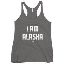 Load image into Gallery viewer, Women's I Am Alaska Racerback Tank