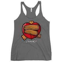 Load image into Gallery viewer, Women's Fixed-It Heart Racerback Tank