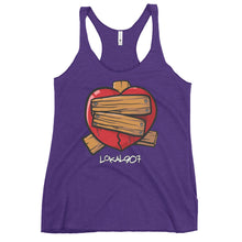 Load image into Gallery viewer, Women's Fixed-It Heart Racerback Tank
