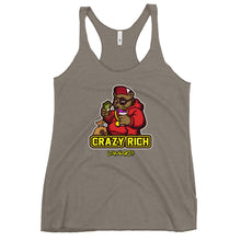 Load image into Gallery viewer, Women's Crazy Rich Racerback Tank