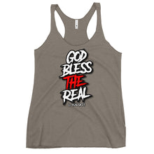 Load image into Gallery viewer, Women's God Bless The Real Racerback Tank