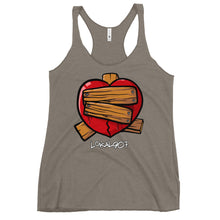Load image into Gallery viewer, Women's Fixed-It Heart Racerback Tank