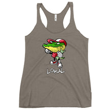 Load image into Gallery viewer, Women's Lokal Gater Racerback Tank