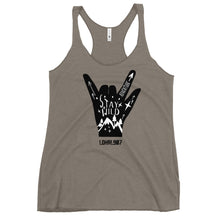 Load image into Gallery viewer, Women's Stay Wild Racerback Tank