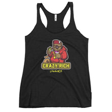 Load image into Gallery viewer, Women's Crazy Rich Racerback Tank