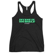 Load image into Gallery viewer, Women's Invest In Yourself Racerback Tank