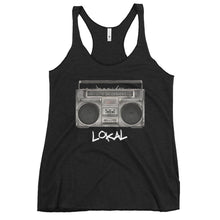 Load image into Gallery viewer, Women's Lokal BoomBox Racerback Tank