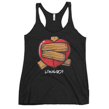 Load image into Gallery viewer, Women's Fixed-It Heart Racerback Tank
