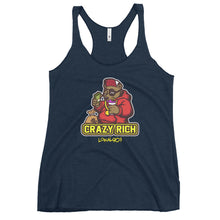 Load image into Gallery viewer, Women's Crazy Rich Racerback Tank