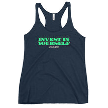 Load image into Gallery viewer, Women's Invest In Yourself Racerback Tank