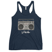 Load image into Gallery viewer, Women's Lokal BoomBox Racerback Tank