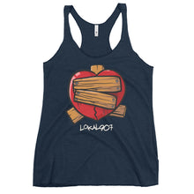 Load image into Gallery viewer, Women's Fixed-It Heart Racerback Tank