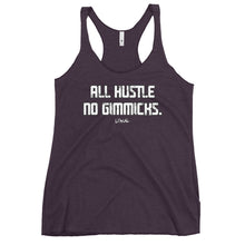 Load image into Gallery viewer, Women's All Hustle No Gimmicks Racerback Tank