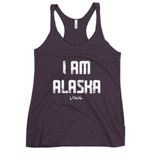 Load image into Gallery viewer, Women's I Am Alaska Racerback Tank