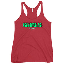 Load image into Gallery viewer, Women's Invest In Yourself Racerback Tank