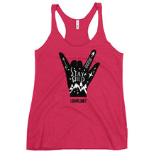 Load image into Gallery viewer, Women's Stay Wild Racerback Tank