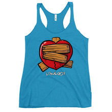 Load image into Gallery viewer, Women's Fixed-It Heart Racerback Tank