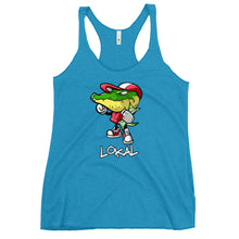 Load image into Gallery viewer, Women's Lokal Gater Racerback Tank