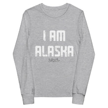 Load image into Gallery viewer, Youth I Am Alaska long sleeve tee