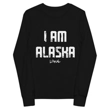 Load image into Gallery viewer, Youth I Am Alaska long sleeve tee