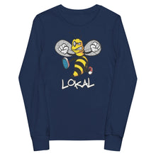 Load image into Gallery viewer, Youth Lokal Buzz long sleeve tee