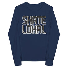 Load image into Gallery viewer, Youth Skate Lokal long sleeve tee