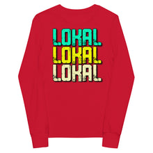 Load image into Gallery viewer, Youth Lokal Block long sleeve tee