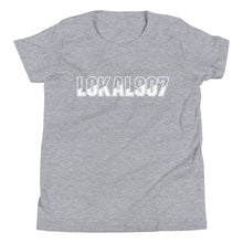 Load image into Gallery viewer, Youth Lokal Gun Metal Tee