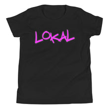Load image into Gallery viewer, Youth Lokal Pink Hanger Tee