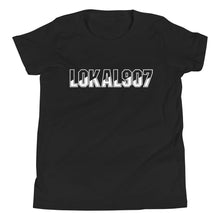 Load image into Gallery viewer, Youth Lokal Gun Metal Tee