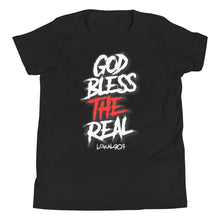 Load image into Gallery viewer, Youth God Bless The Real Tee