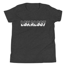 Load image into Gallery viewer, Youth Lokal Gun Metal Tee