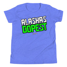 Load image into Gallery viewer, Youth Alaskas Dopest Green Tee