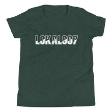 Load image into Gallery viewer, Youth Lokal Gun Metal Tee