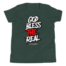 Load image into Gallery viewer, Youth God Bless The Real Tee
